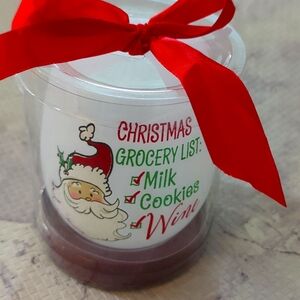 Burton Christmas Wine Glass